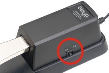 Sustainpedal SUSPED10 für Keyboards und Digitalpianos - Polarität schaltbar